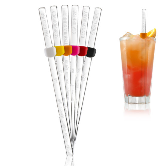 Cocktail Recipe Sticks